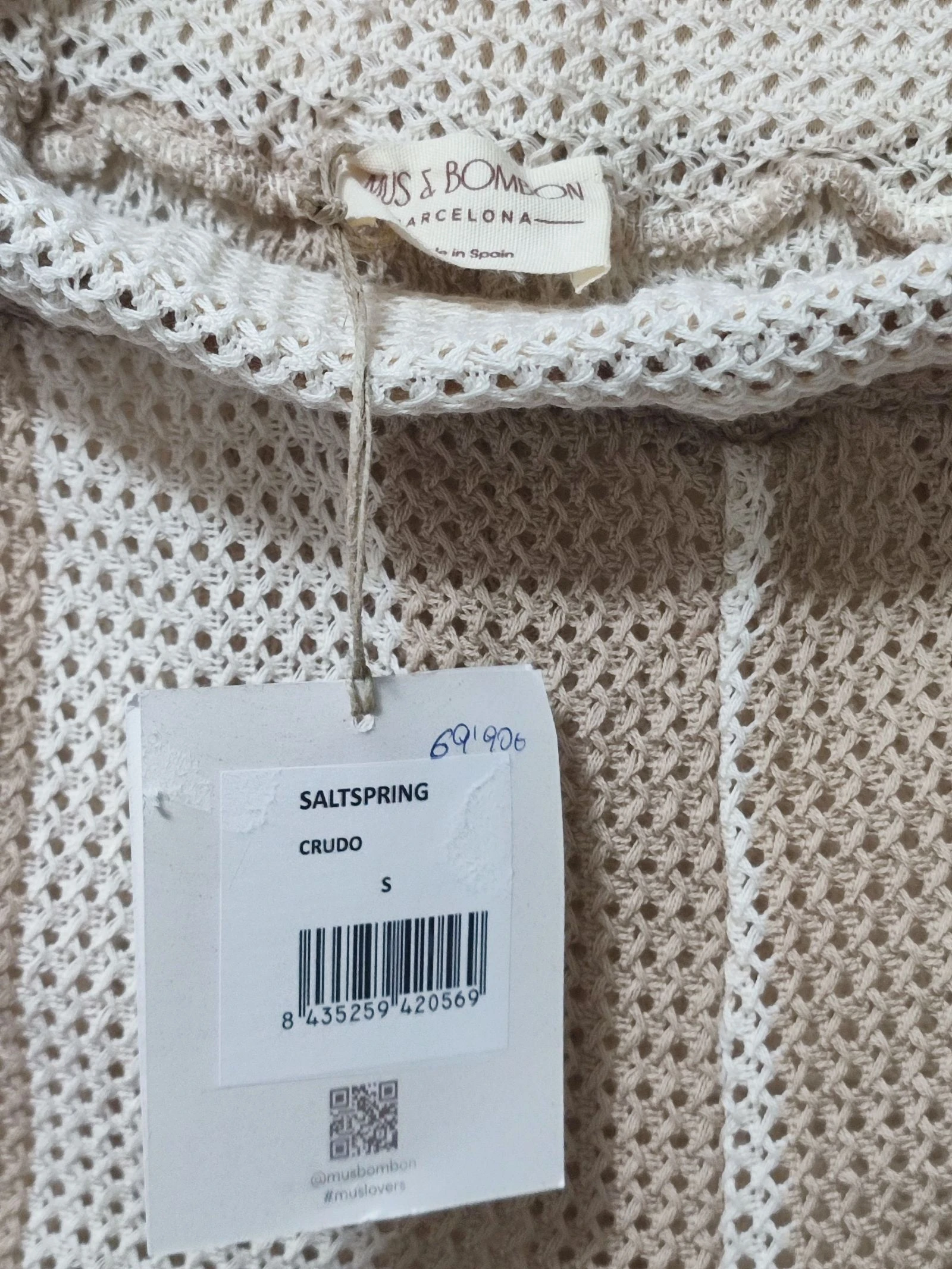 Pantalon à rayures rouges Mus & Bombon Saltspring Crudo S NEUF – photo 3